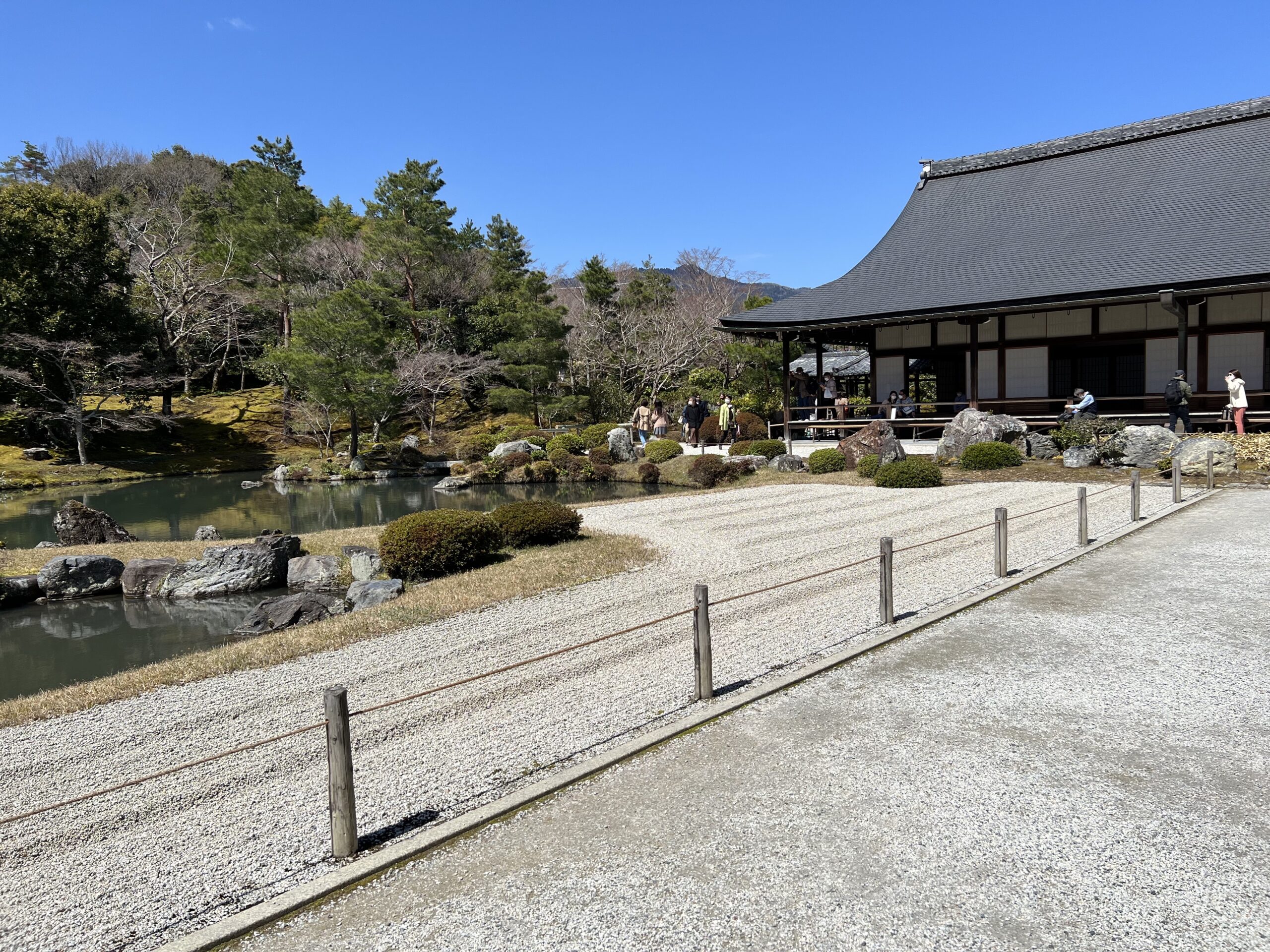 JAPANESE GARDEN in Tenryu-ji Temple